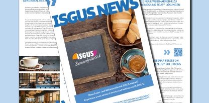 New impetus for digital transformation » The latest edition of the ISGUS NEWS Magazine