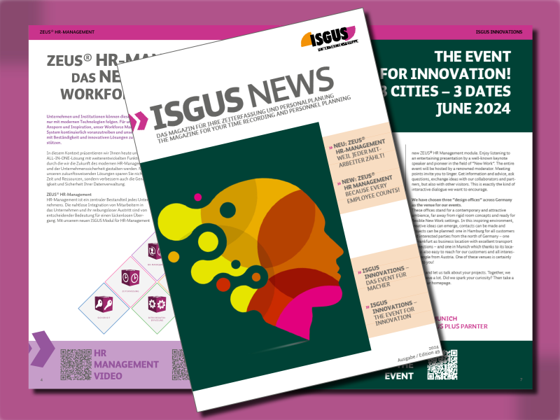 OUR NEW EDITION OF THE ISGUS NEWS
