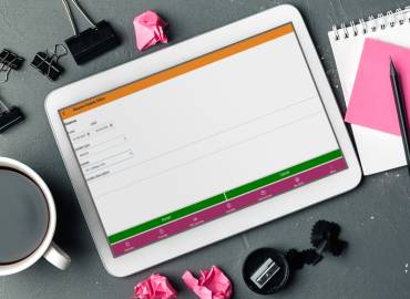 ZEUS® Fehlzeitantrag Abb EN mit HG Header