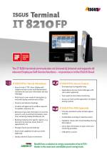 ISGUS IT 8210 FP Terminal data sheet