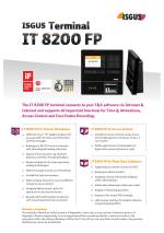 ISGUS Terminal IT 8200 FP Data sheet