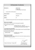 Declaration of confirmity ACM 4050 / ACM 4051