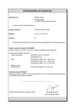 Declaration of conformity IT 4211 / IT 4211 FP