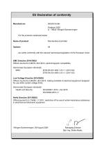 Declaration of confirmity RBC